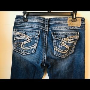 Silver Buckle Jeans